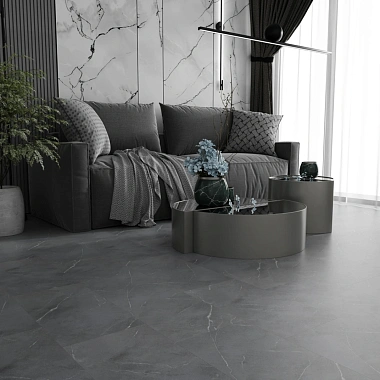 Кварцвиниловая плитка SPC Ideal Flooring Fine Stone Scuro