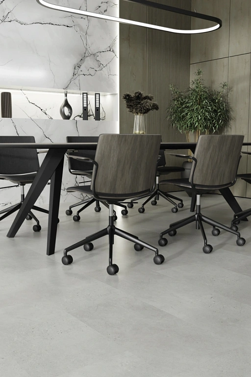 Кварцвиниловая плитка SPC Ideal Flooring Fine Stone Cement