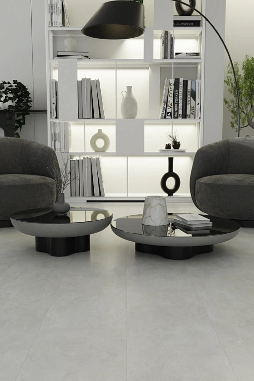 Кварцвиниловая плитка SPC Ideal Flooring Fine Stone Grigio