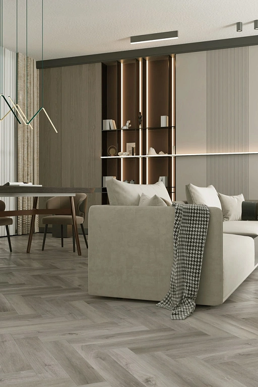 Виниловый пол Home Expert Parquet Дуб Горный ручей