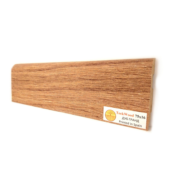 Плинтус Teckwood Дуб Гранд (Oak Grand) 75 мм