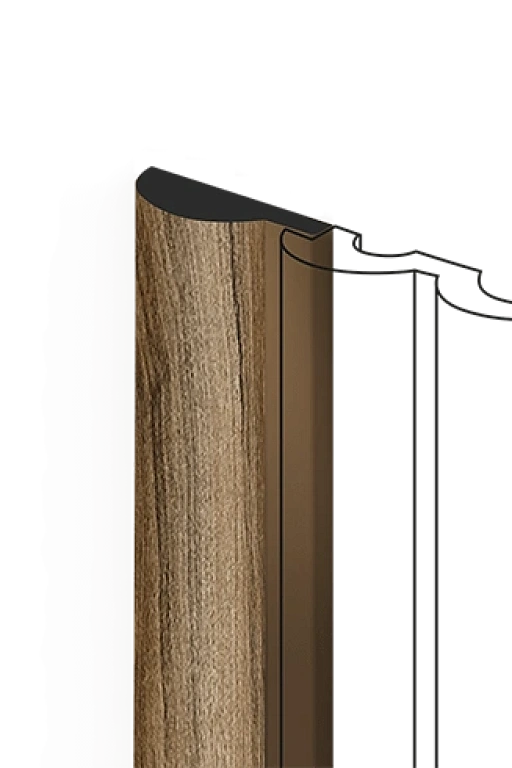 Финишный молдинг LF140A BR495 HI WOOD 36мм х 12мм х 2.7м