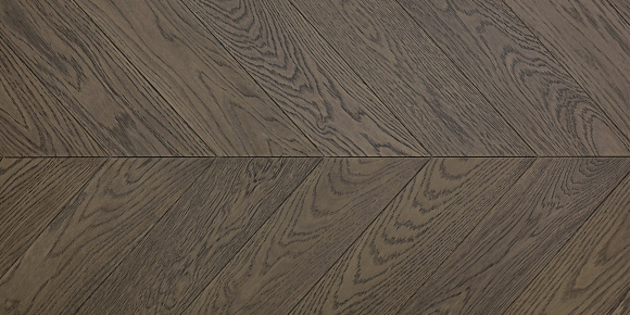 Паркетная доска ESTA Дуб Chevron Nordic S Lava Grey