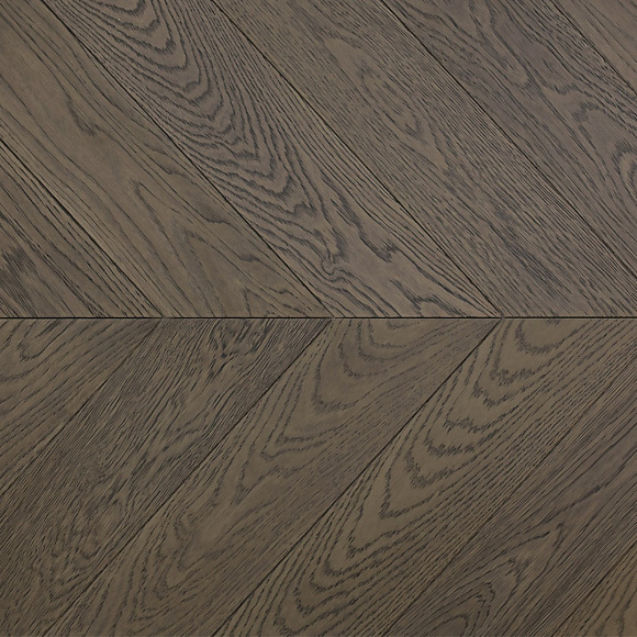 Паркетная доска ESTA Дуб Chevron Nordic S Lava Grey