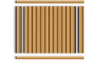 Молдинг D15V2 G365 HI WOOD 15мм х 15мм х 2.7м