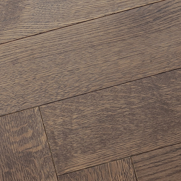 Инженерная доска Brinel Английская елка Дуб Quality Натур. Размер 500х100х15 мм (1м2)