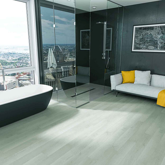 Виниловый пол Home Expert Nature Дуб Ледяной замок