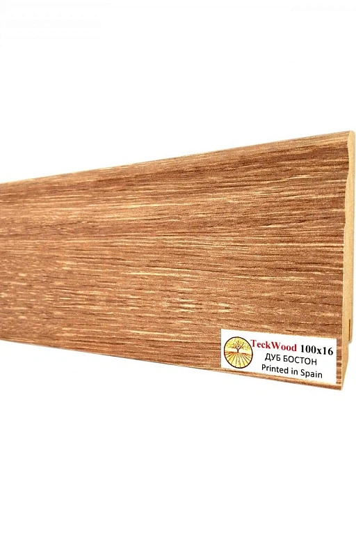 Плинтус Teckwood Дуб Бостон (Oak Boston) 100мм