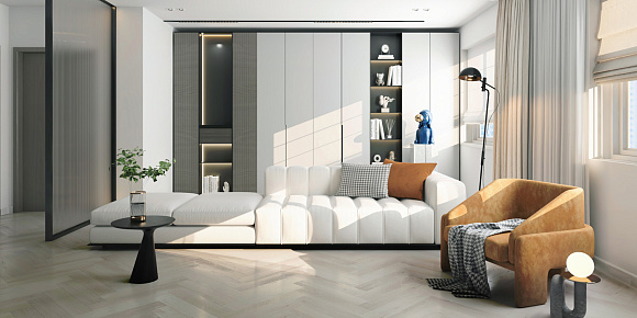 Виниловый пол Home Expert Parquet Дуб Баварский лес