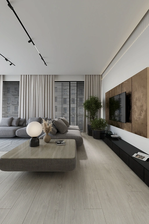 SPC ламинат AlixFloor City Line Дуб вельветовый серый