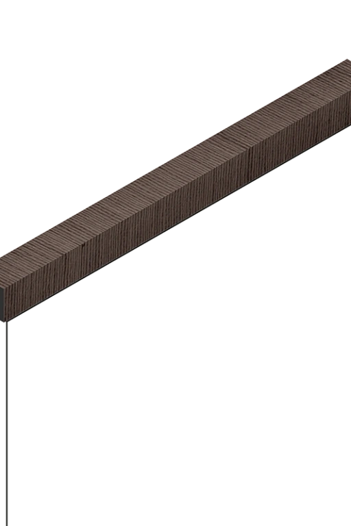 Молдинг D12V1 BR354 HI WOOD 12мм х 12мм х 2.7м