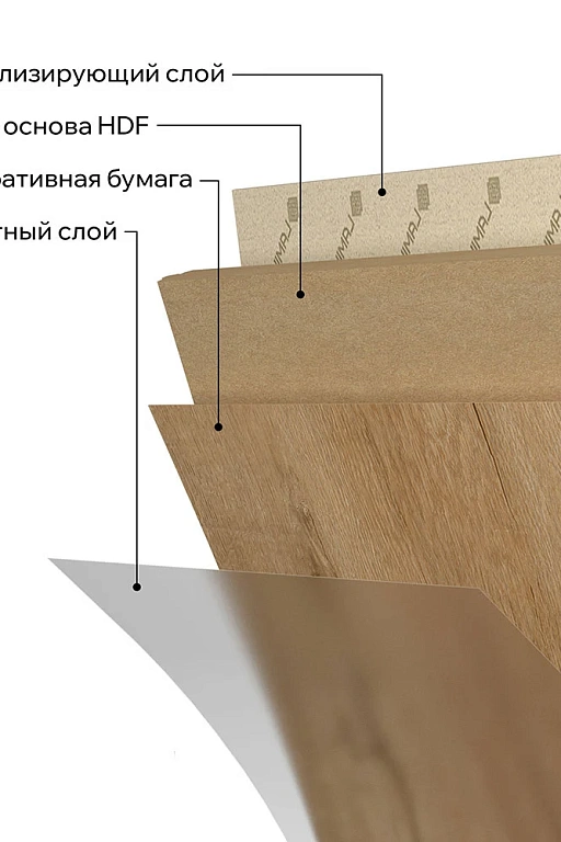 Ламинат LamiWood Bristol Дуб Мореный