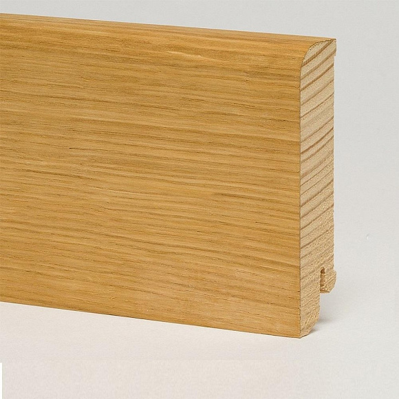 Плинтус Pedross Дуб под маслом 80 х 18 мм R9 шпонированный