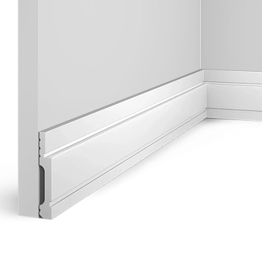 Плинтус B75V1L HI WOOD 75мм х 12мм х 2.0м