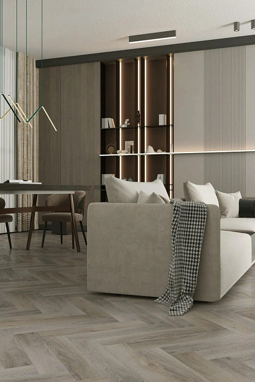 Виниловый пол Home Expert Parquet Дуб Вековой лес