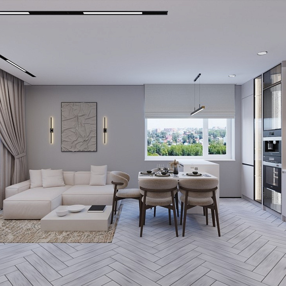 Ламинат JOSS BEAUMONT GUSTO КОТЕН (683х123х12мм, Английская ёлка) 33 кл