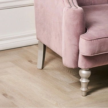 Виниловый пол Vinilam Parquet Herringbone Glue Паркет Скандинавский