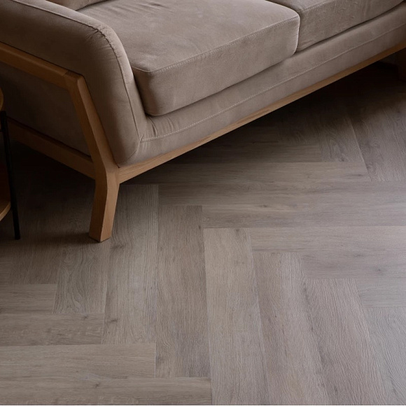 SPC ламинат Vinilam VinilPol Herringbone Паркет Палладио