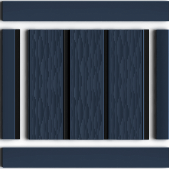 Панель LV127W BU22K HI WOOD 120.0мм х 12.0мм х 2.7м