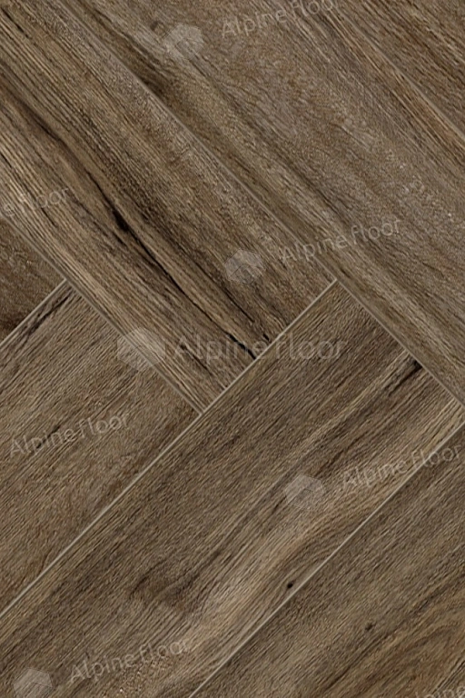 Ламинат Alpine Floor Herringbone Дуб Бордо