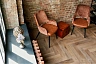Виниловый пол Vinilam Parquet Herringbone Glue Венецианский Паркет