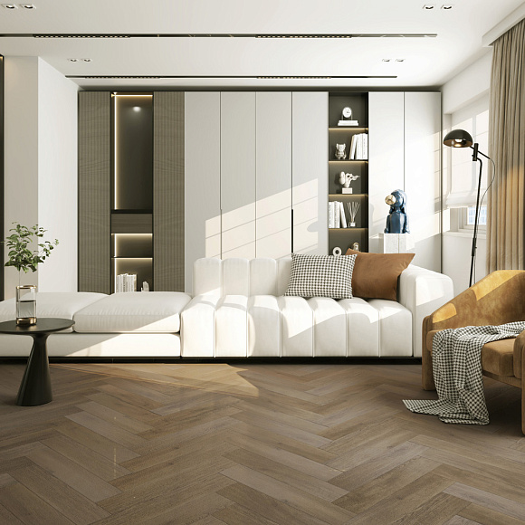 Виниловый пол Home Expert Parquet Дуб Ливингстон