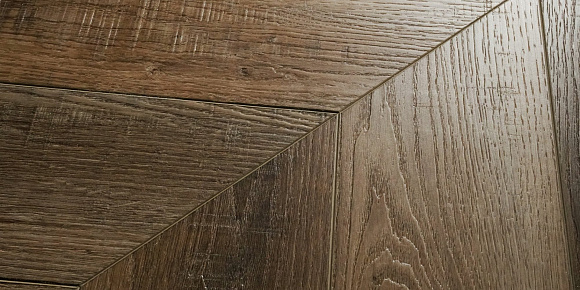 Кварцвиниловый SPC ламинат Damy Floor Chevron Амбуаз Amboise DF06-Ch французская елка 600×127×5