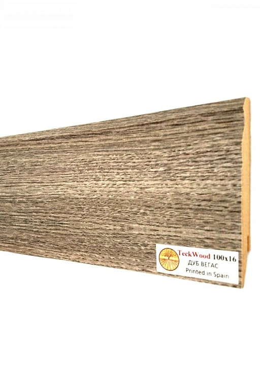 Плинтус Teckwood Дуб Вегас (Oak Vegas) 100мм