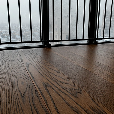 Кварцевый паркет Quartz Parquet Классик Дуб Брауни 413 7/1,2 мм