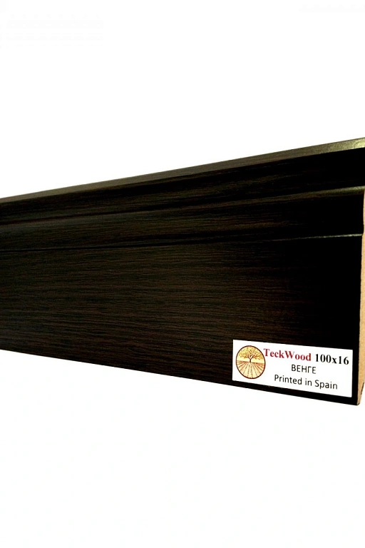 Плинтус Teckwood Венге (Wenge) 100мм