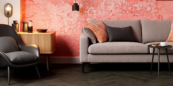 Паркетная доска ESTA Дуб HB Nordic S Lava Grey