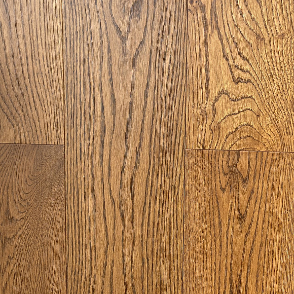 Инженерная 2-х слойная доска HAVEN Дуб Натур H16. Размер 500-1200х150х12 мм.