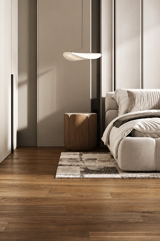 Кварцевый паркет Quartz Parquet Классик Орех Американский 400-29 5/0,6 мм