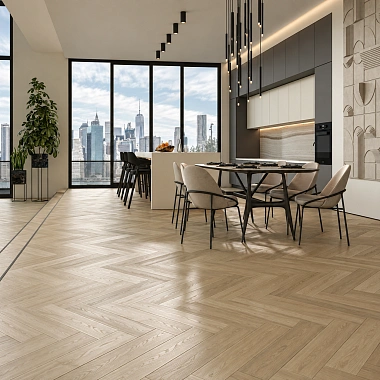 Кварцевый паркет Quartz Parquet Английская Ёлка Дуб Лимба 33-405 5/0,6 мм Кварцевый паркет Quartz Parquet Английская Ёлка Дуб Лимба 33-405 5/0,6 мм