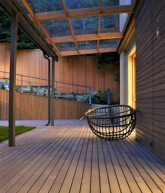 Терраса и фасады